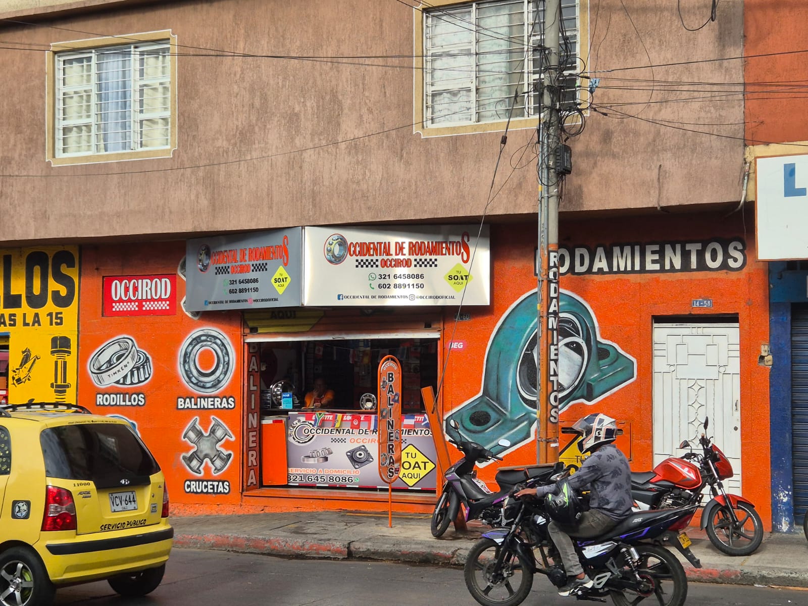 Local OCCIROD - Rodillos, balineras, chumaceras y crucetas