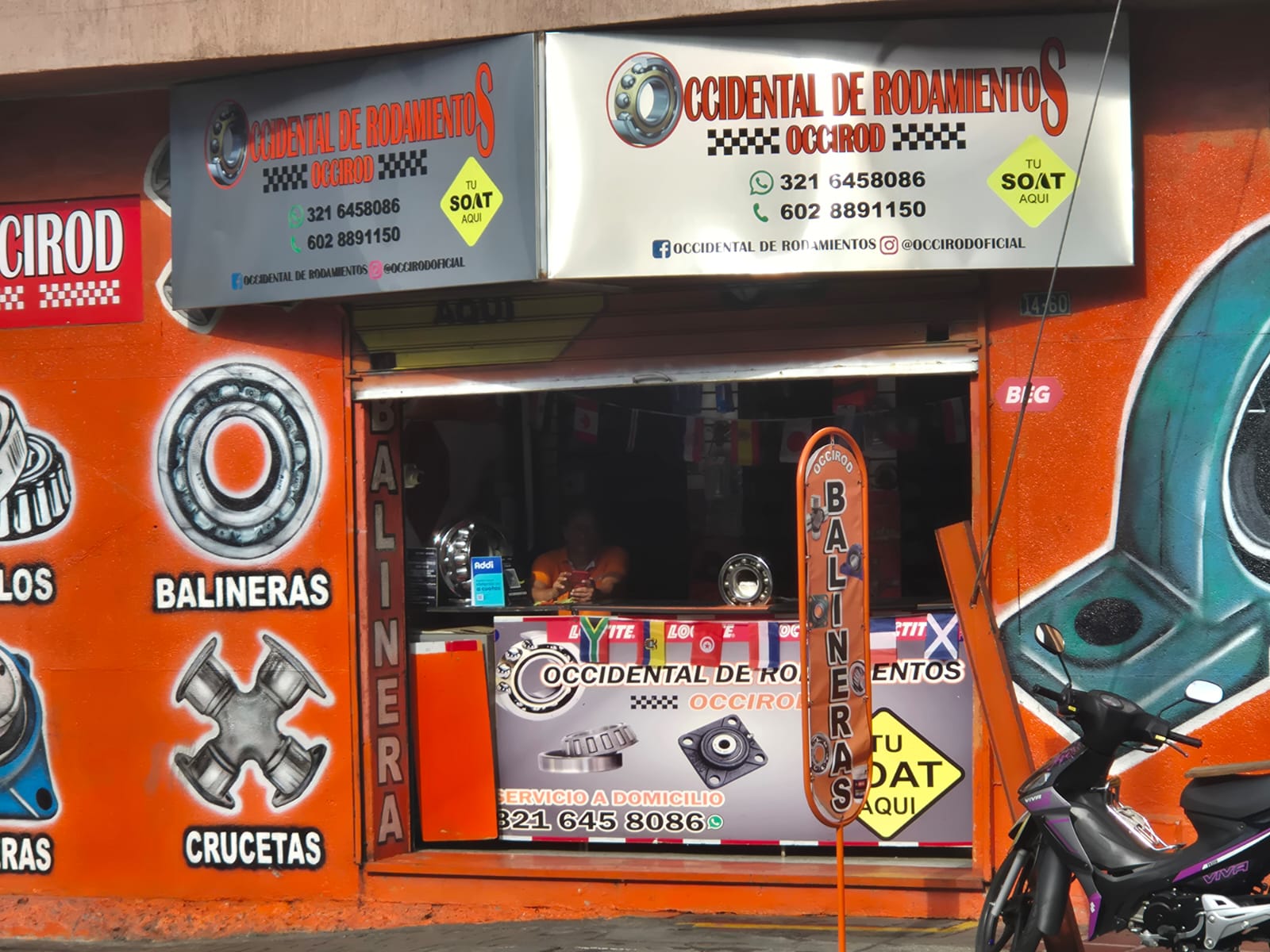 Local OCCIROD - Productos exhibidos